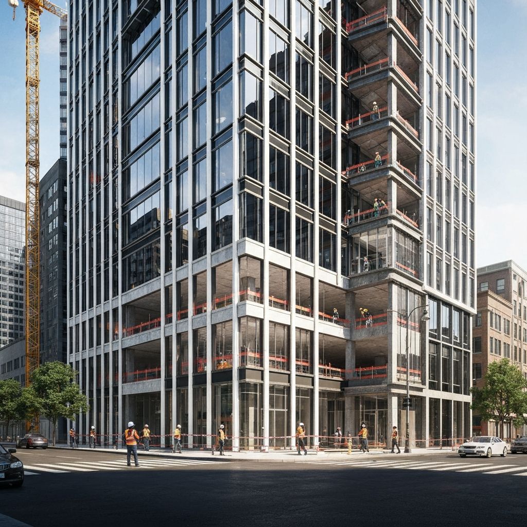 Commercial construction project