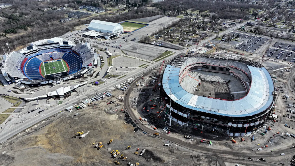 Stadium construction