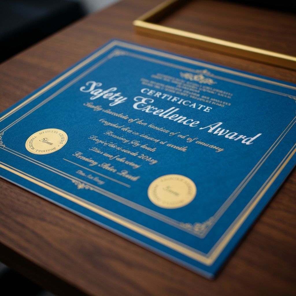 Safety Excellence Award